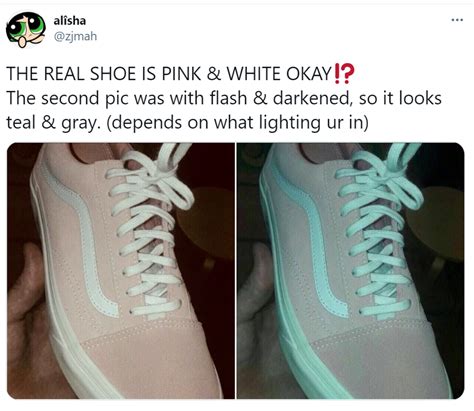 shoe color test fake|viral color test shoes.